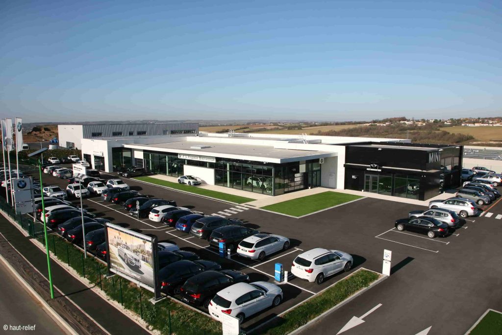 Photographie d'entreprise concession automobile BMW d'Angoulème