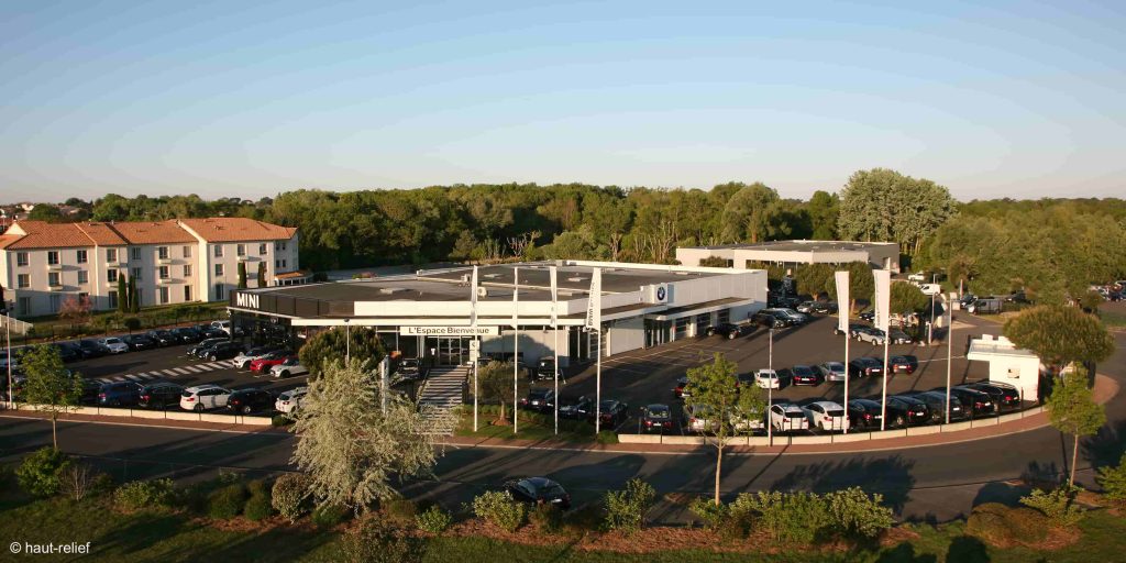 Photographie d'entreprise concession automobile BMW de Royan - Saint Georges de Didonne