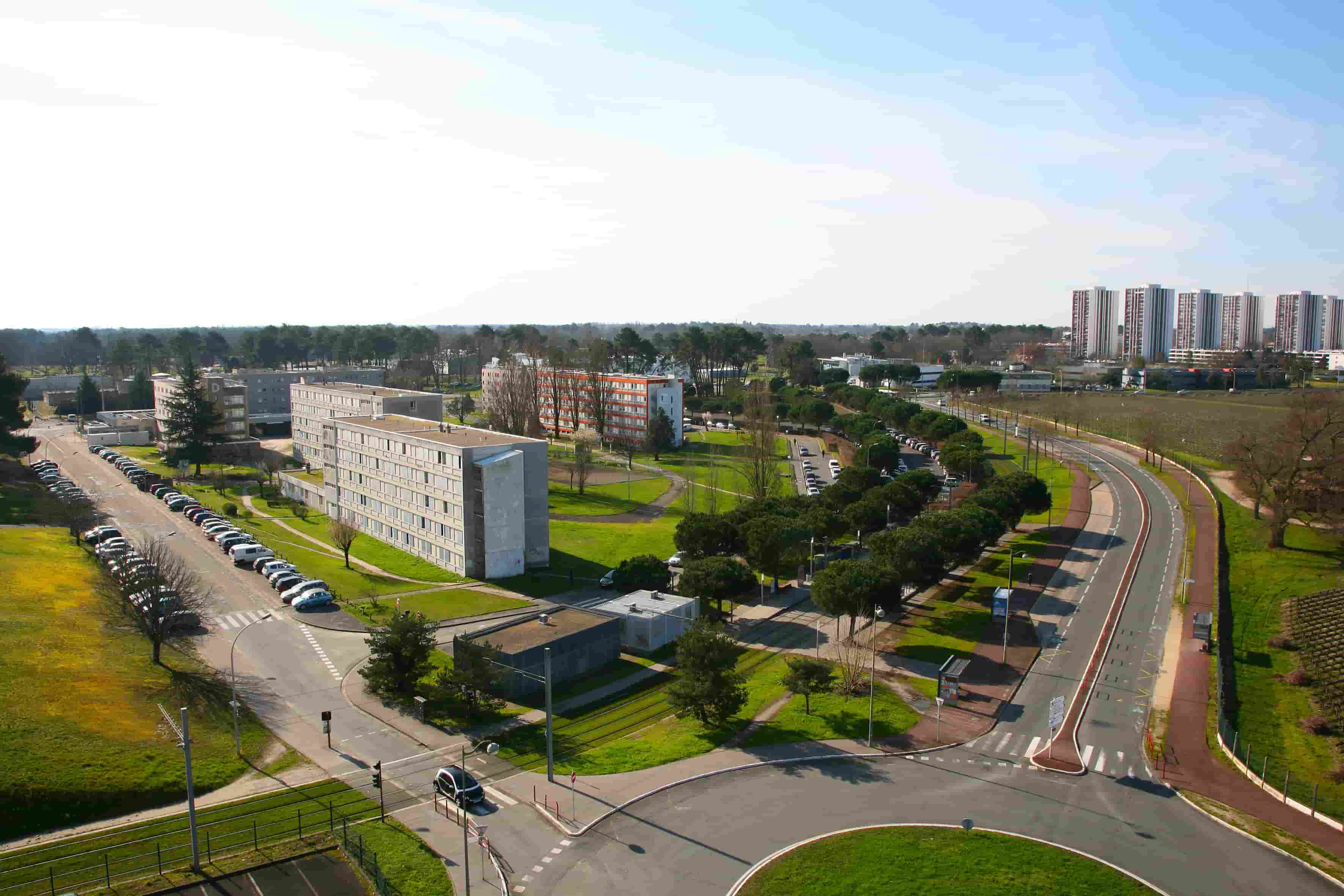 Photographie aérienne d'urbanisme en Gironde